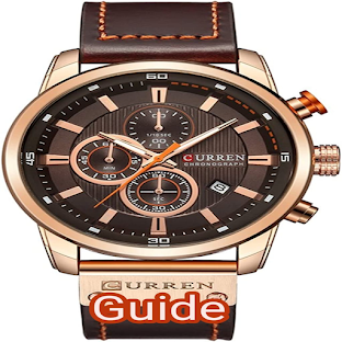 CURREN 8291 Men Quartz guide